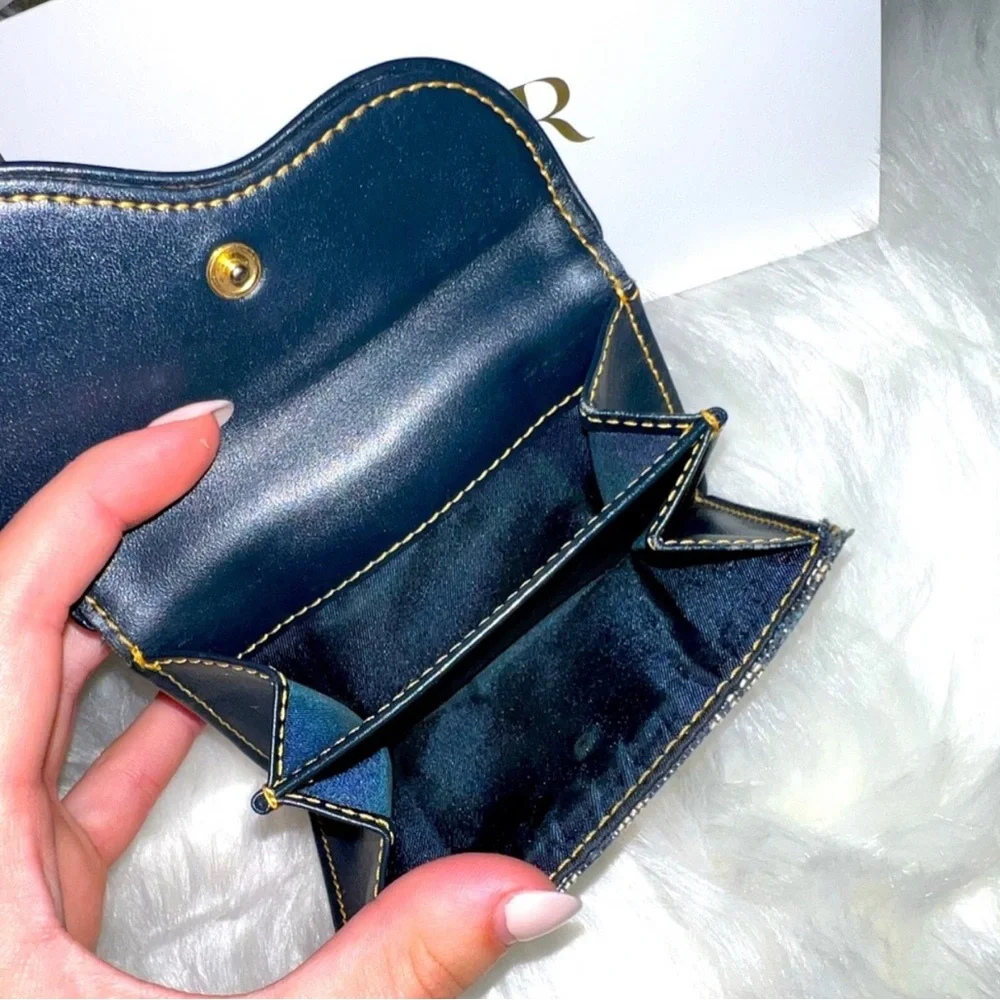 Authentic Dior Saddle Wallet